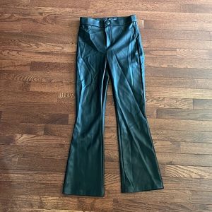 Zara leather pants